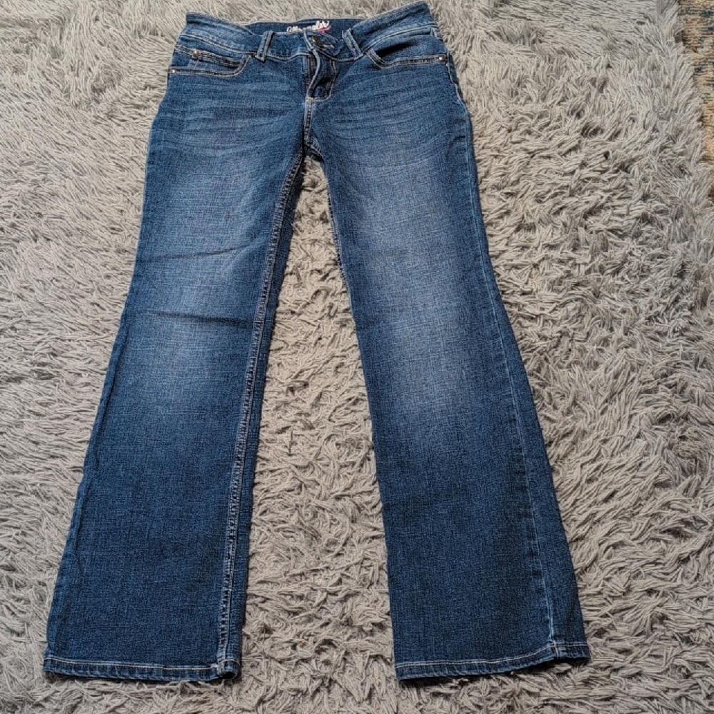 Classic Blue Women's Wide Leg Jeans
